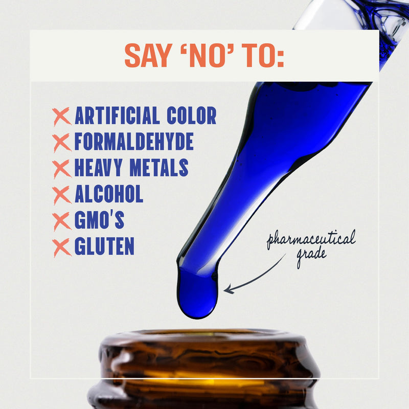 Methylene Blue 1% Liquid – 10 mg per 1 mL Serving – 60mL (2.03 fl oz) – About 60 Servings per Bottle (3 Pack) – Third-Party Tested – Amber Glass Bottle