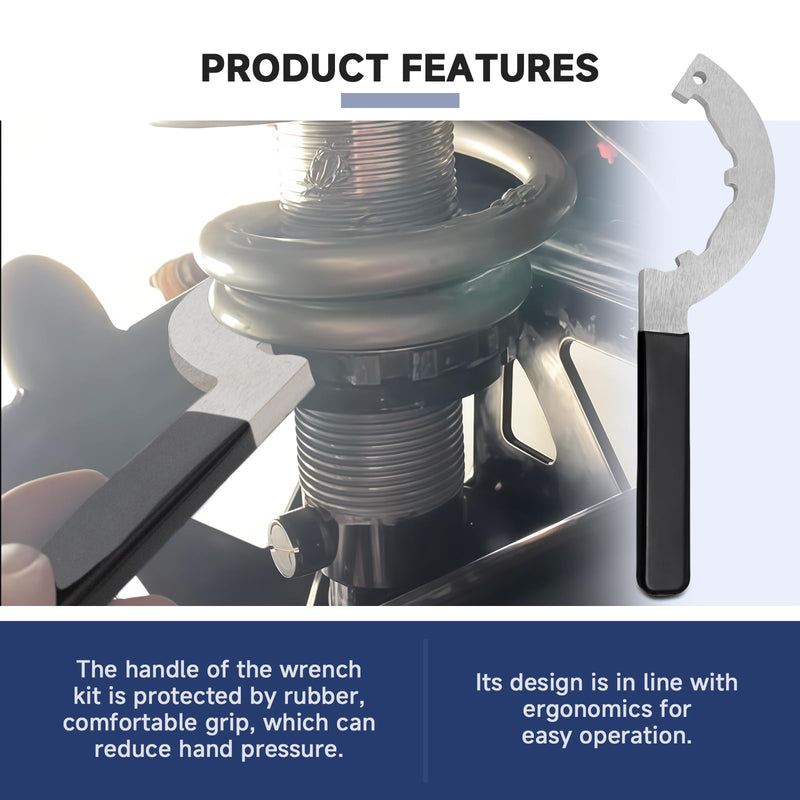 T114W wrenching package, suitable for QA1 twisted tooth shock absorbers and pillars