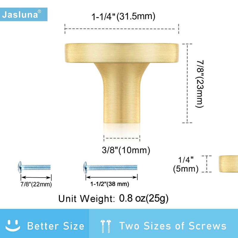 12 Pack Round Gold Cabinet Drawer Knobs,1-1/4 Decorative Pearl Drawer Pulls,Brushed Brass Furniture Hardware for Kitchen,Bathroom,Closet,Cupboard Door Pearlescent White 1-1/4 Knob 12