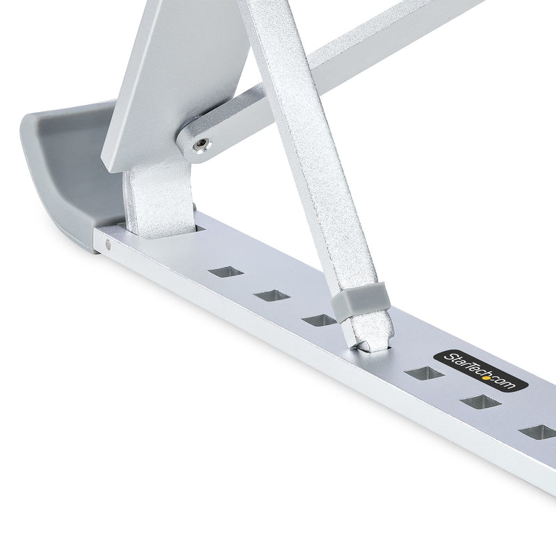 StarTech.com Laptop-Riser-BAR Notebook Stand, 0.4" x 13.1 ft x 0.8", Silver
