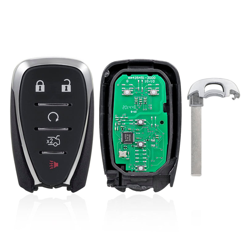 Key Fob Remote Replacement Fits for Chevy Camaro Cruze Malibu 2016 2017 2018 2019 2020 2021 Keyless Entry Remote HYQ4EA 13529662 (Pack of 2)