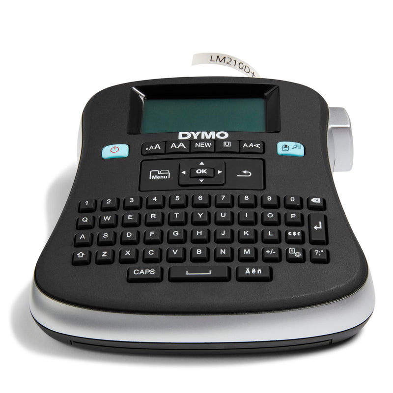 DYMO Desktop Label Maker | LabelManager 210D All-Purpose Portable Label Maker, Easy-to-Use, One-Touch Smart Keys, QWERTY Keyboard, Large Display, For Home & Office Organization