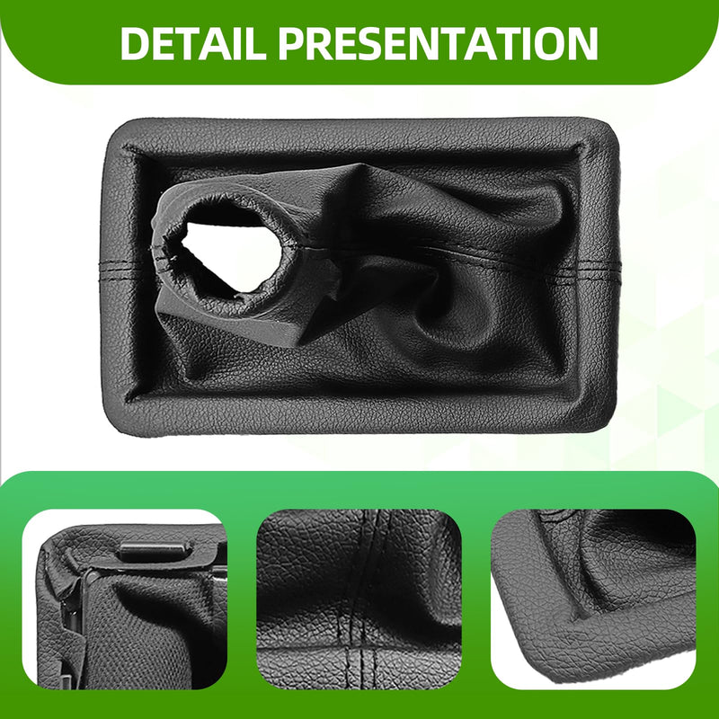 Transmission Shifter Boot Cover, Shifter Boot Cover Compatible with Fd Mustang 2005-2009, Replaces OE #8R3Z-7277-AA, 8R3Z7277AA