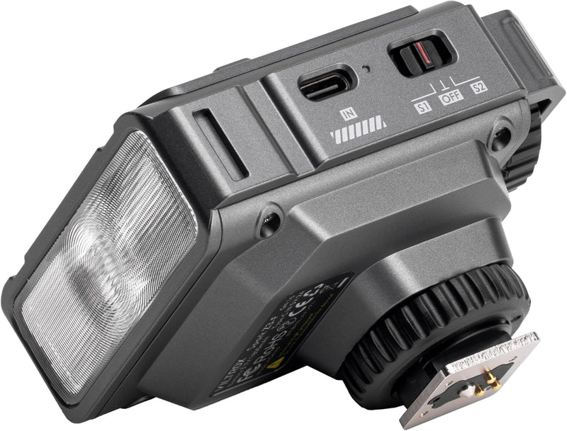 VILTROX Spark Z3 TTL On-Camera Flash,GN16 Mini Flash with 26Ws Output,7-Level Adjustment,1s Recycle,650 Full-Power Flashes (Z3-F-Gray (for Fujifilm))