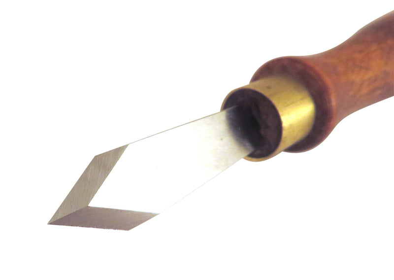 Narex Thin Blade Dual Double Bevel Striking Marking Knife with Blade from Hardened Mn-V Steel Heat Treated to HRc 61 822302
