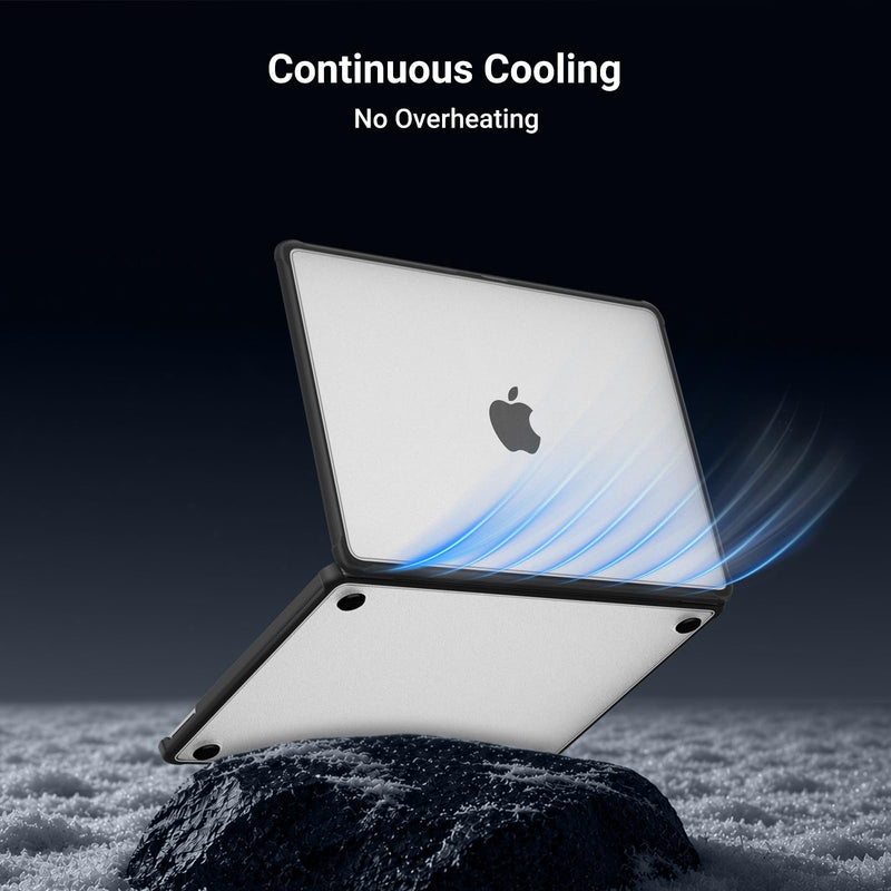 MOSISO Compatible with MacBook Neo Case 13 inch 2026 A3404 A18 Pro Chip | Reinforced Anti-Crack Matte Finish Seamlessly Closes Scratch & Fingerprint Protective Hard Shell with TPU Bumper, Black