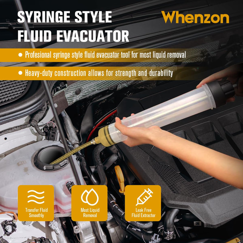 Fluid Extractor, Automotive Fluid Extractor Pump Manual Fuel Suction & Filler, Efficient Oil Extractor Pump for Fluid Extraction (500CC 500CCnew style