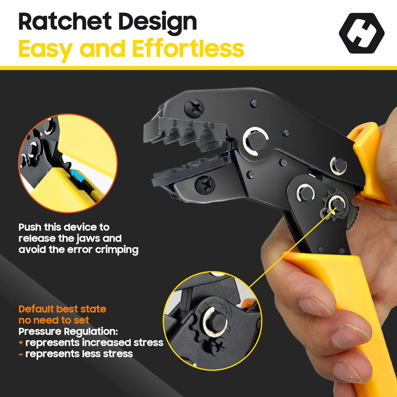 Aglet Crimping Tool, Shoelace Aglets Tool, Aglets For Shoelaces, Repair Shoe Lace Tips Replacement End Comes With 160 pcs Metal Aglets Installation Tool Adaptation 3/4/4.5 mm Aglets (Yellow)
