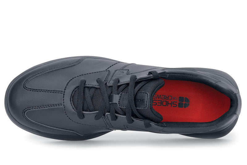 Shoes for Crews Men's Slip-Resistant Work Sneakers – Comfortable, Non-Slip Men's Shoes for Restaurants, Healthcare, Retail, Hospitality & More - Freestyle II 10.5 Black
