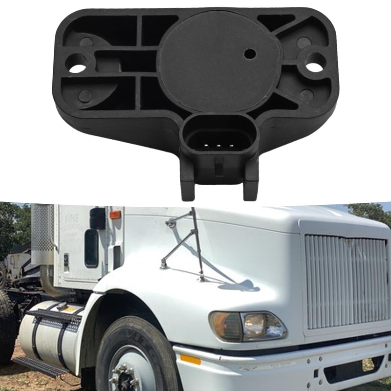 23522322 Diesel Engine Turbo Air Boost Pressure Sensor, Replacement for Advance Mixer Base Gliders Half Cab, Replacement for International Harvester 9100i 9900ix 9900i 9200i 2003-2004