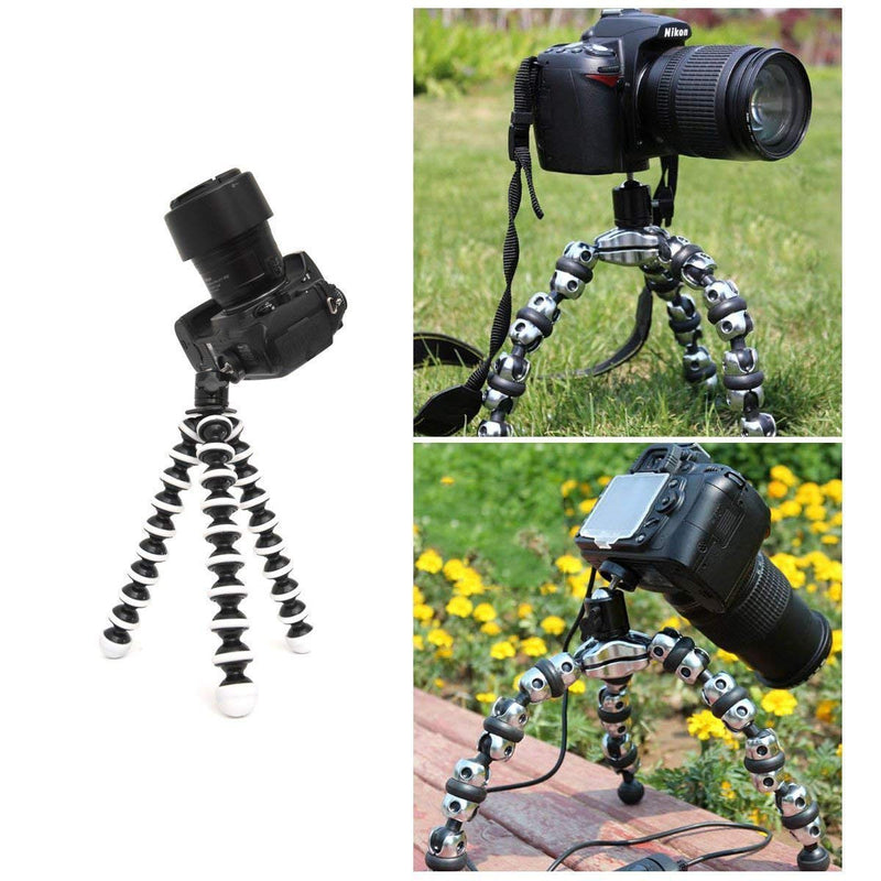 [AUSTRALIA] - SLOW DOLPHIN Hot Shoe Mount Adapter 360 Degree Swivel Mini Ball Head 1/4 Tripod Screw Head for Cameras, Camcorders, Smart Phone, LED Video Light, Microphone(4 Packs)