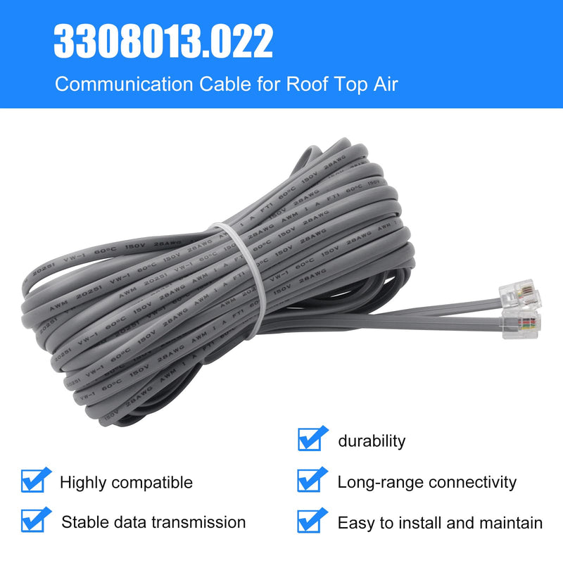 3308013.022 Communication Cable for Dometic Roof Top Air Conditioner Wiring Harness- 40 ft