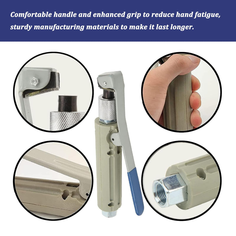 Sand Blaster Gun with 10 Ceramic Tips, Abrasive Blaster Nozzles, Remove Abrasive Stain Rust Grime for Multiple Media