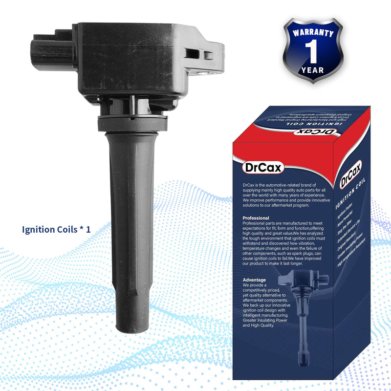 OEM Ignition Coil UF656 PE2018100 Compatible with 2012-2018 Mazda 3 Mazda 6 Mazda CX-3 CX-9 CX-5 Replaces H6T61271 GN10625 E1156 5C1894 C1837-2.0L 2.5L L4-1 Pack