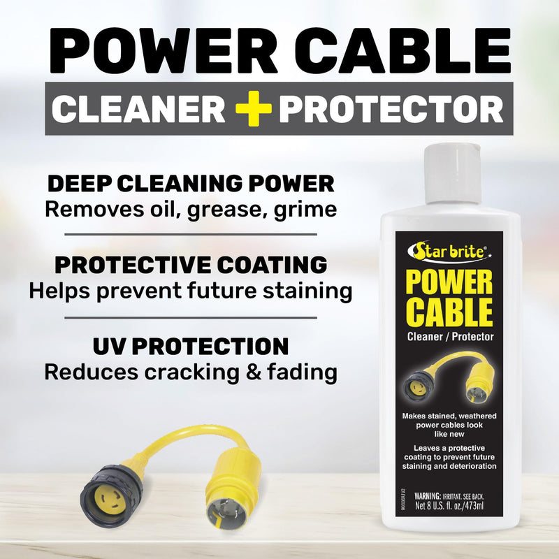 STAR BRITE Power Cable Cleaner & Protector - Ultimate Solution for Cable Maintenance & Protection