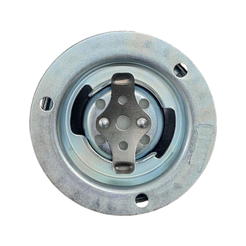 Hydraulic Tank Breather Cap for Oil & Fuel Reservoir – Metal Filler Vent Cap (with Flange, Bayonet Lock, Chrome Plated, Tearproof Gasket)