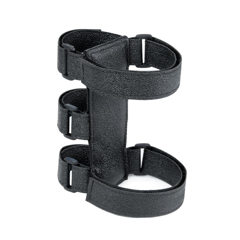 Adjustable Speaker Strap Holder, Portable Speaker Mount with Secure Adhesive Tape and Shock Absorption, for Bike Motorcycle ATV, Fits Diameter 6.5-8.8 Inch and