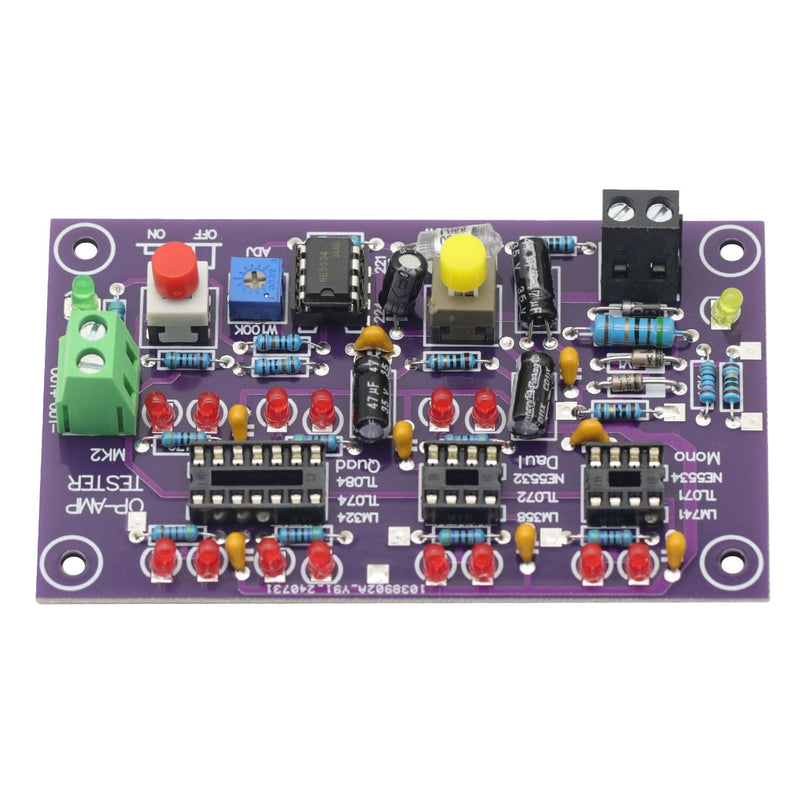 Operational Amplifier Tester ‌Operational Amplifier‌ Tester Module for Single Mono Dual Quad ‌Operational Amplifier‌ Chip High Speed Low Speed Differentiation Module Board
