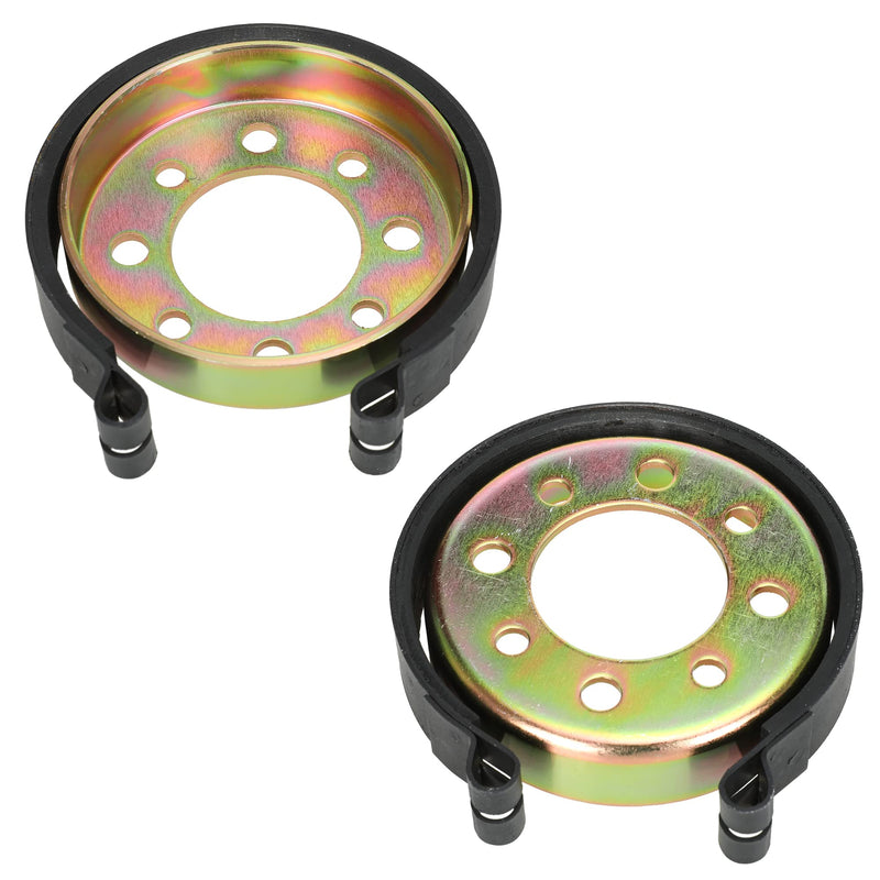 GREHUA 4" Rear Drum Brake Band & Cable Kit for Manco Bandit Critter 1492 4316 297 Rotary 484 Azusa 2251-B Yerf-Dog Predator 212cc 420cc 196cc Go Kart Yard Cart Dune Buggies Mini Bike ATV Parts a-black