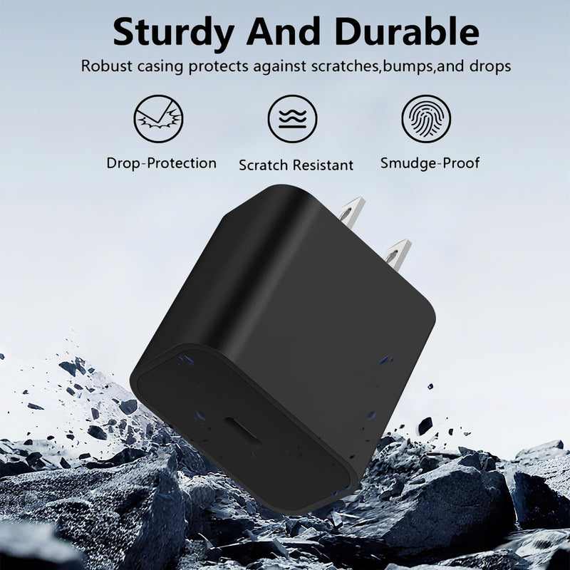 Micro USB Charger for Kodak Pixpro Astro Zoom AZ401 AZ252 AZ405 AZ901, FZ55/C123, and Tascam DR-05X DR-40X 22WL 70D,Micro USB Charging Cable with USB C Charger Block for Kodak Pixpro Astro