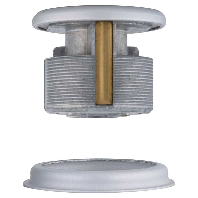 CRL Aluminum Finish Mortise Dummy Cylinder