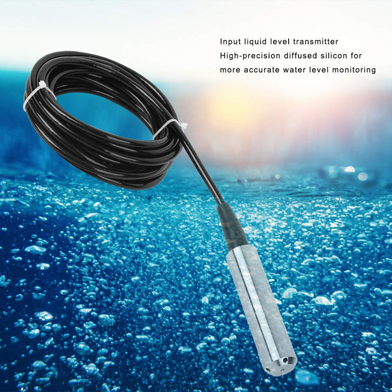 Drucksensor 4-20Ma,0-10 Volts Water Level Sensor,Submersible Level Sensor 4-20ma,Sensors TL‑136 Liquid Level Transmitter Water Level Sensor Detector 24VDC 4‑20mA Output(Range 0-1 Meter) Range 0-1 meter