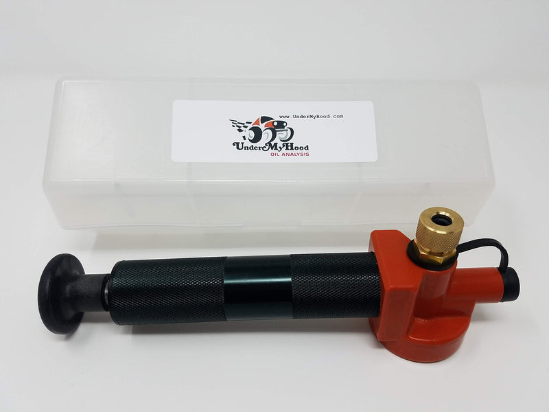 Oil Analysis Premier Sample Pump with Storage Case and 25' of LDPE Tubing