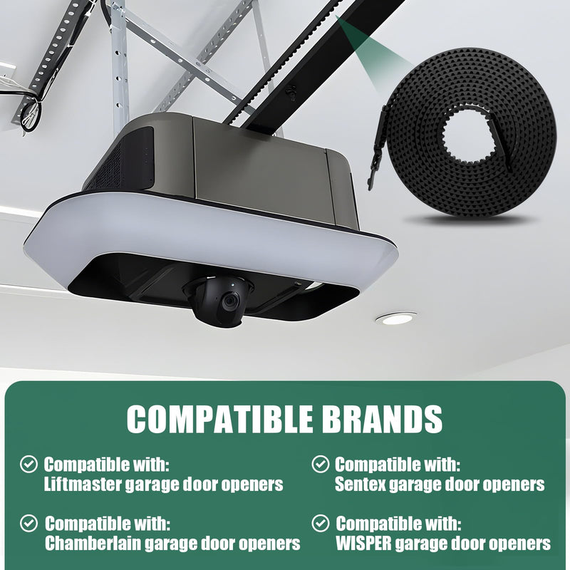 41A3589-3 Garage Door Opener Belt for 7' Garage Door Compatible with Lift-Master,Chamberlain,Craftsman, Garage Door Opener 41A3589-12 Belt Assembly, liftmaster Belt