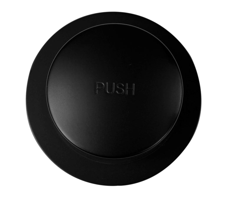 Westbrass 593244-62 White 1-1/2" Tubular Tip Toe Bath Waste Drain Kit, Matte Black, 1 Pack 1-Pack