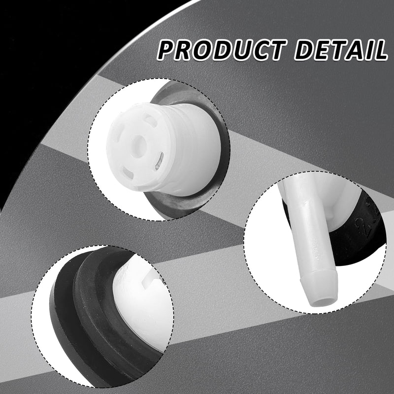 2pcs Fuel Tank Vent Valve And Grommet Kit, Gas Tank Vent Rollover Valve Compatible With 84-96 Jeep Wrangler, 93-96 Grand Cherokee, 86-92 Comanche, Replaces 5360058 911060