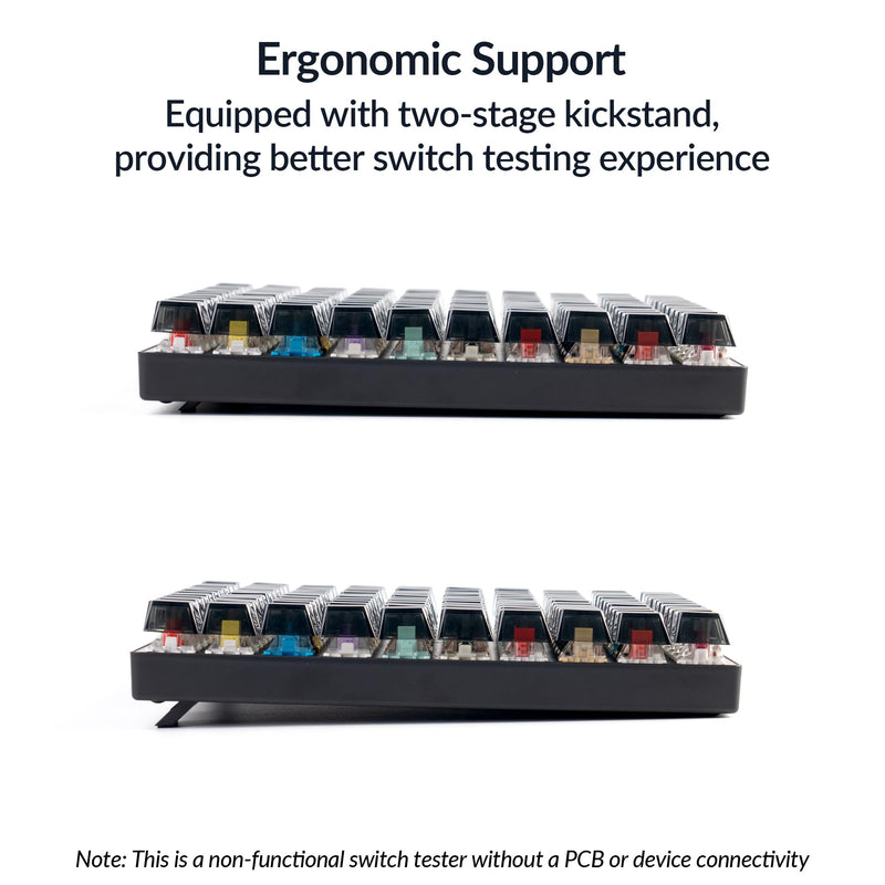 Keychron Switch Tester 100 Max Edition, 88 Mechanical & 12 Magnetic HE Switches Testing Kit with 100 Labeled Keycaps, Includes Keychron/Gateron/Kailh/Huano, Pro Mechanical Keyboard Feel