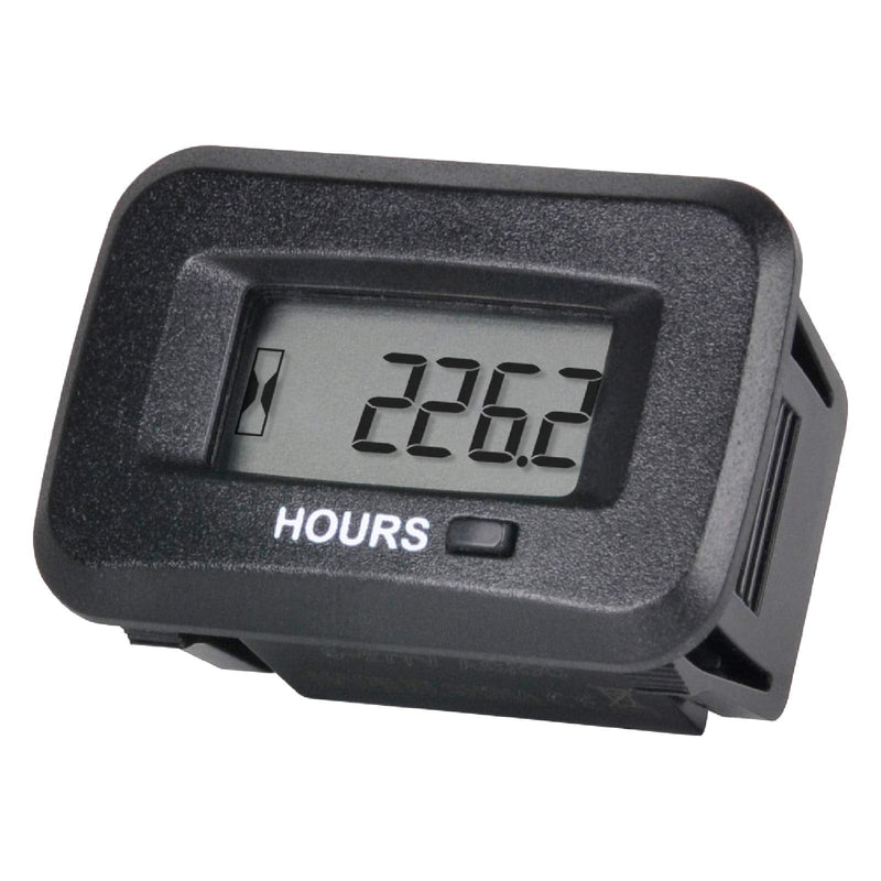 Jayron Digital LCD AC/DC 5V to 277V Hour Meter,Resettable Partial Running Hours,Initial Hours Settable,Waterproof,Use for Generator Compressor Garden Lawn Mower Tractor Golf Cart Club Car(HM038AD-C1) HM038AD-C1