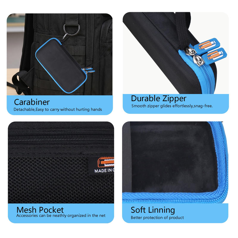 Hard EVA Carry Case Compatible with CATIGA SS-991EX Scientific Calculator, Shockproof Hard Shell Calculator Storage Box (Case Only)