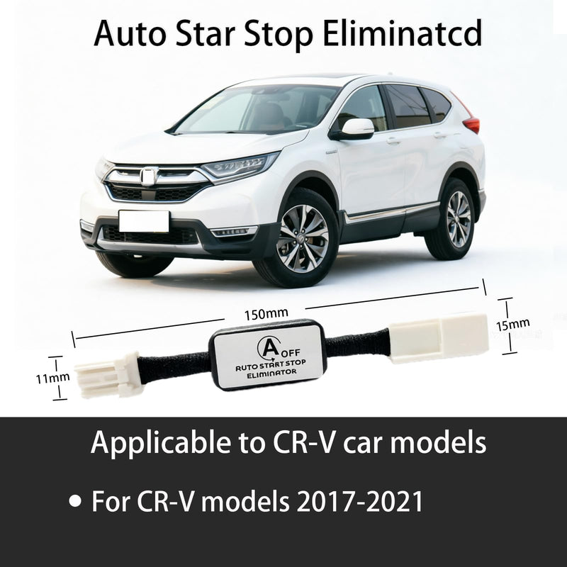 Auto Start Stop Delete/Disable/Eliminator for Honda CRV 2017-2021 | Engine A-Off System Cancel Device, Memory Feature, Easy-Install,Canceller Device Cable