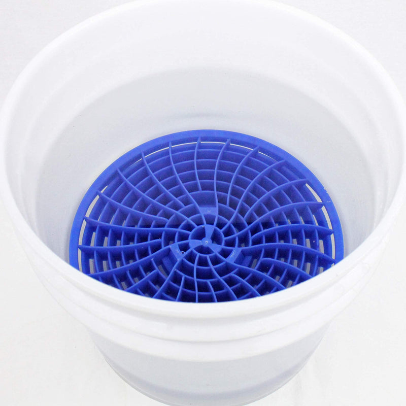The Detail Guardz - Dirt Lock Car Wash Bucket Insert (Blue) Blue