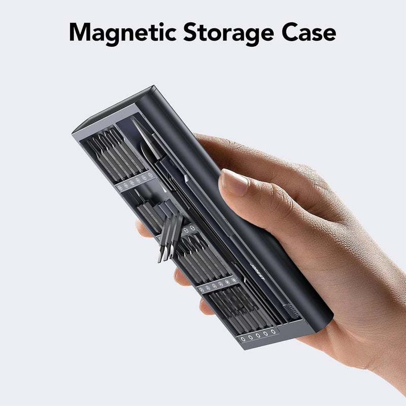  [AUSTRALIA] - JOREST 50 in 1 Precision Screwdriver Set with Security Torx, Magnetic Mini Repair kit for Macbook, Laptop, PS4, PS5, iphone, Nintendo Switch, Glasses, Watch, Toy, Stocking Stuffers Gifts for Men 50-in-1 S2