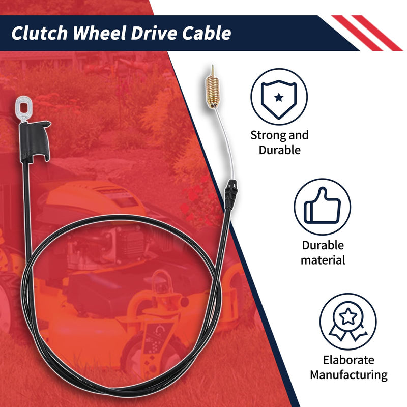 946-05397 Clutch Wheel Drive Cable 746-05397 Compatible with CUB Cadet CC600│MTD M430 M410│Craftsman CMGM231204│Troy-Bilt Lawn Mowers TBWC28 2022 2023 Pro Series 28 inch