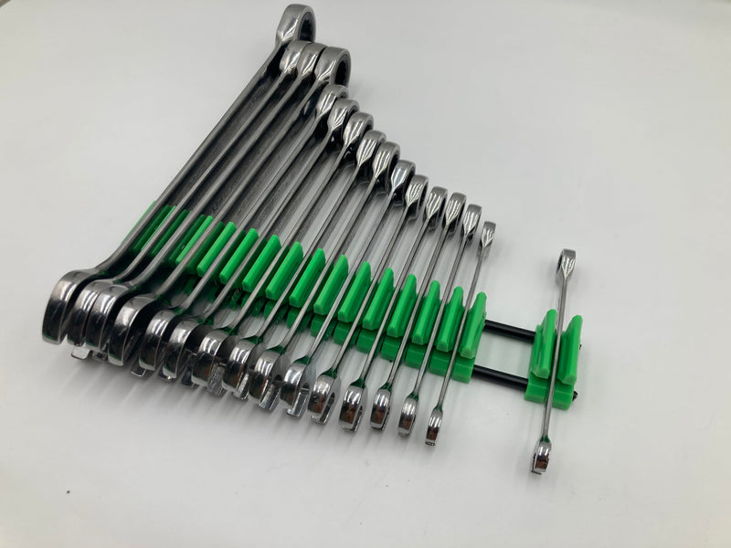 Professional 42 Wrench Organizer Set - Alien Green