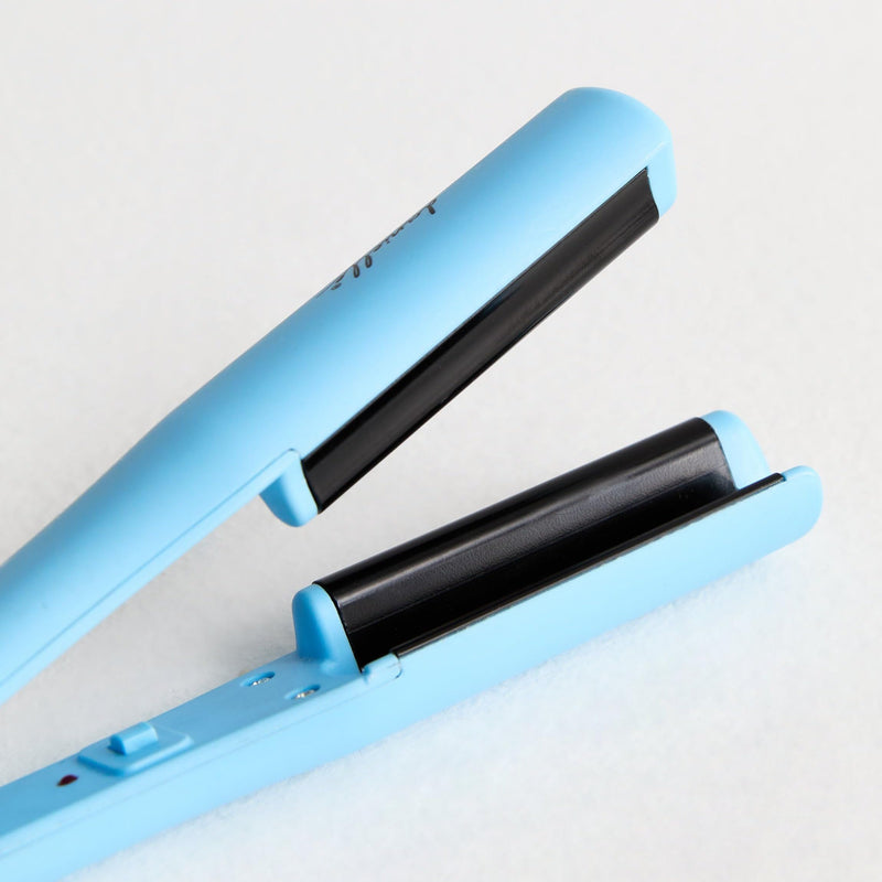 Danielle Creations On-The-Go Mini Hair Waver, Compact Ceramic Crimping Iron for Effortless Waves in Minutes, Perfect Travel Companion for Weekends & Holidays