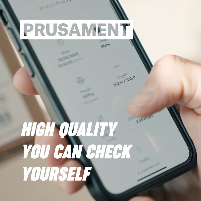 Prusament 3D Printer Premium Filament ASA Natural 1.75mm - 800g Spool - UV & Weather Resistant - Strong & Durable - No Tangling - Ideal for Outdoor Use & Professionals