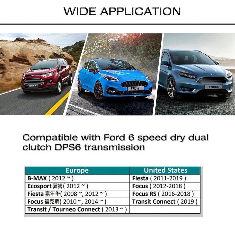 DSG Gearbox Clutch Motor Electromechanical Unit Unlocking Tool for Ford DPS6 / 6DCT250 Focus Car Motors Transmission Ford Focus DPS6 Clutch Reset Actuator Tool 3/8 Drive