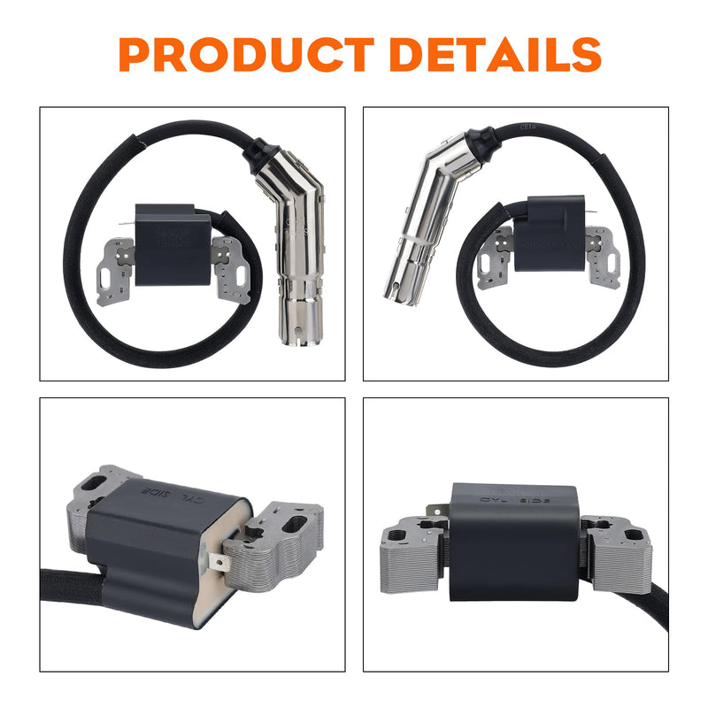 HIPA 595304 Ignition Coil Magneto Armature for Brigg Stratt 799650 592841 795315 495859 17HP 17.5HP 19.5HP 20HP Intek OHV Engine