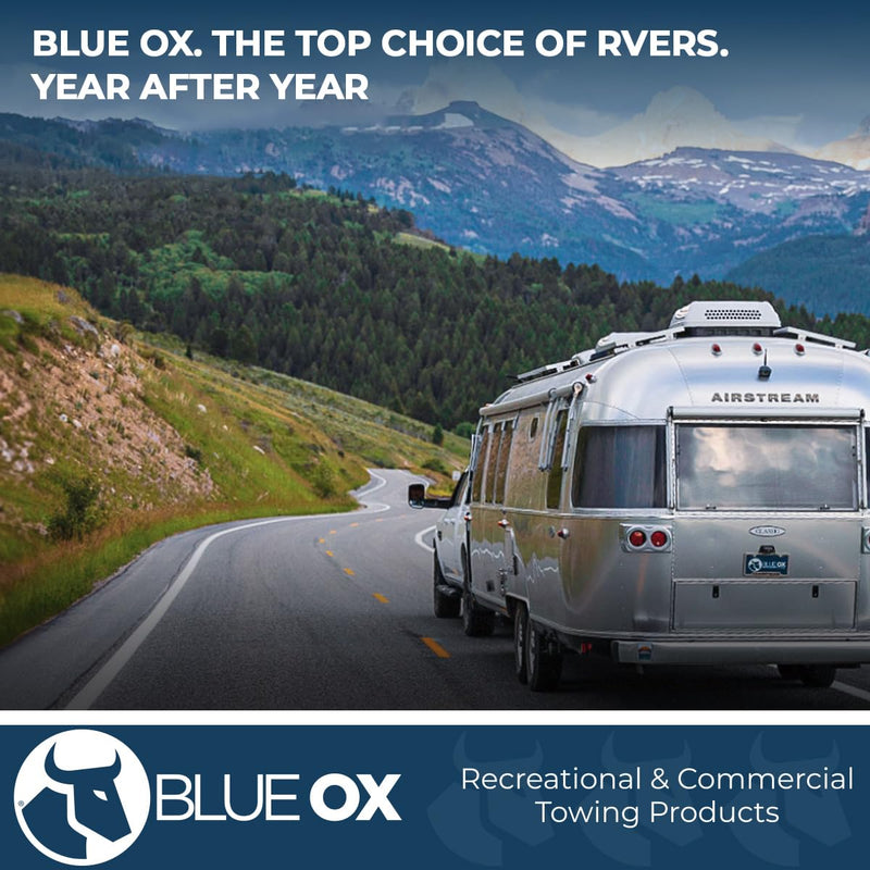 Blue Ox BX88380 Baseplate Attachment Tab Receiver Cap Plug - Pair