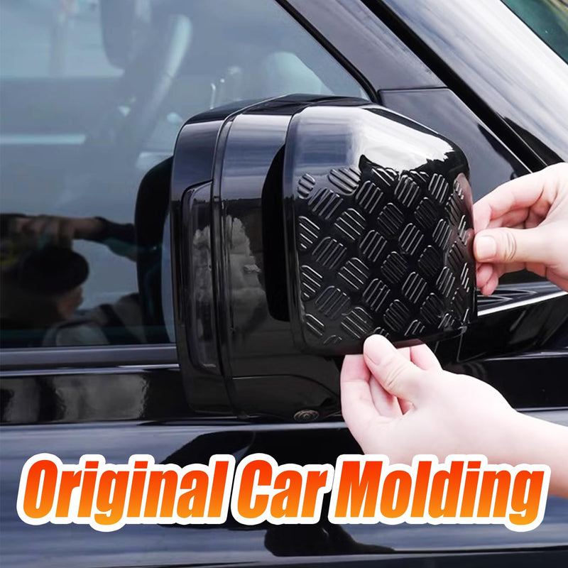 Rearview Mirror ABS Black Body Anti-Scratch Protection Cover Trim Kit Compatible with 2020-2025 Land Rover Defender 90 110 130 Decoration Armor Sticker Trim Exterior Accessories Rearview Mirror Cover