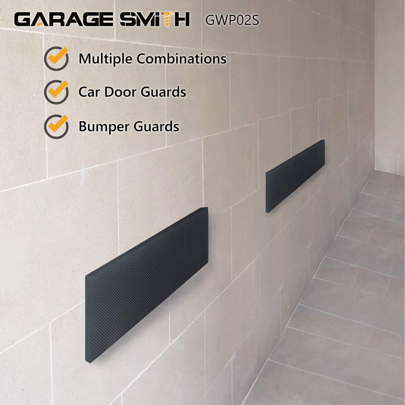  [AUSTRALIA] - AMPULLA GWP02S Garage Wall Protector Car Door Protectors, Designed in Germany (2, Black) 2