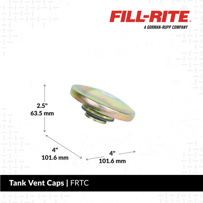 Fill-Rite FRTC Venting Pressure Tank Cap Vent Cap
