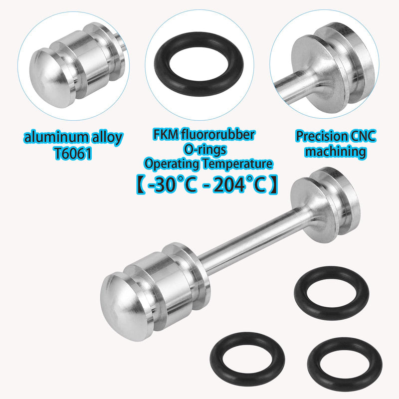 LS Billet Rear Galley Plug Barbell Oil Diverter fits for GM Gen III & IV LS1 LS3 LS2 LQ4 LQ9 LS6 L92 L33 L99 Oil Diverter LS Barbell 6061-T6 Aluminum Alloy Material