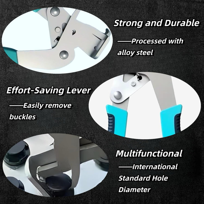 Car Clip Pliers and Disassembly Tools, Efficient Multi-Functional Automotive Snap Pliers, Clip Removal Tool, Trim Tools Removal, Easy to Without Damage Remove Fasteners Clips Buckles and Rivets (1 pc) 1 Pc