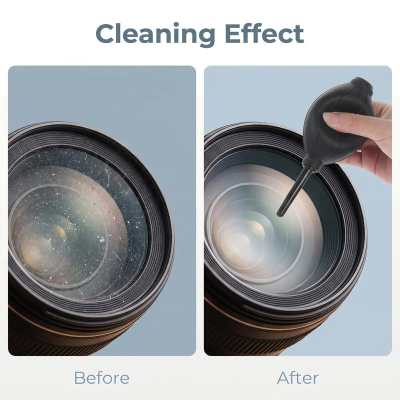 Soft Tip Manual Air Blower Bulb Blower Pump Dust Cleaner Blaster | Silicone, Fit for Watch, Keyboard, Cameras Lens Cleaning, Long Nozzle