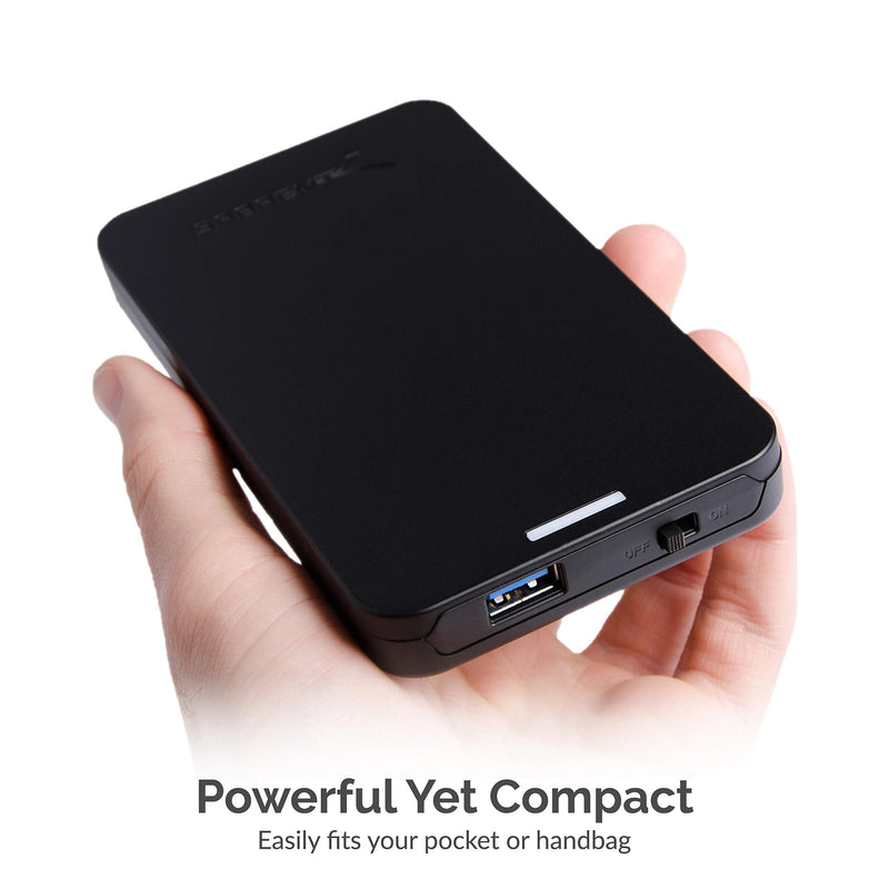 SABRENT 2.5-Inch SATA to USB 3.0 Tool-Free External Hard Drive Enclosure + Premium 3-Port Aluminum Mini USB 3.0 Hub